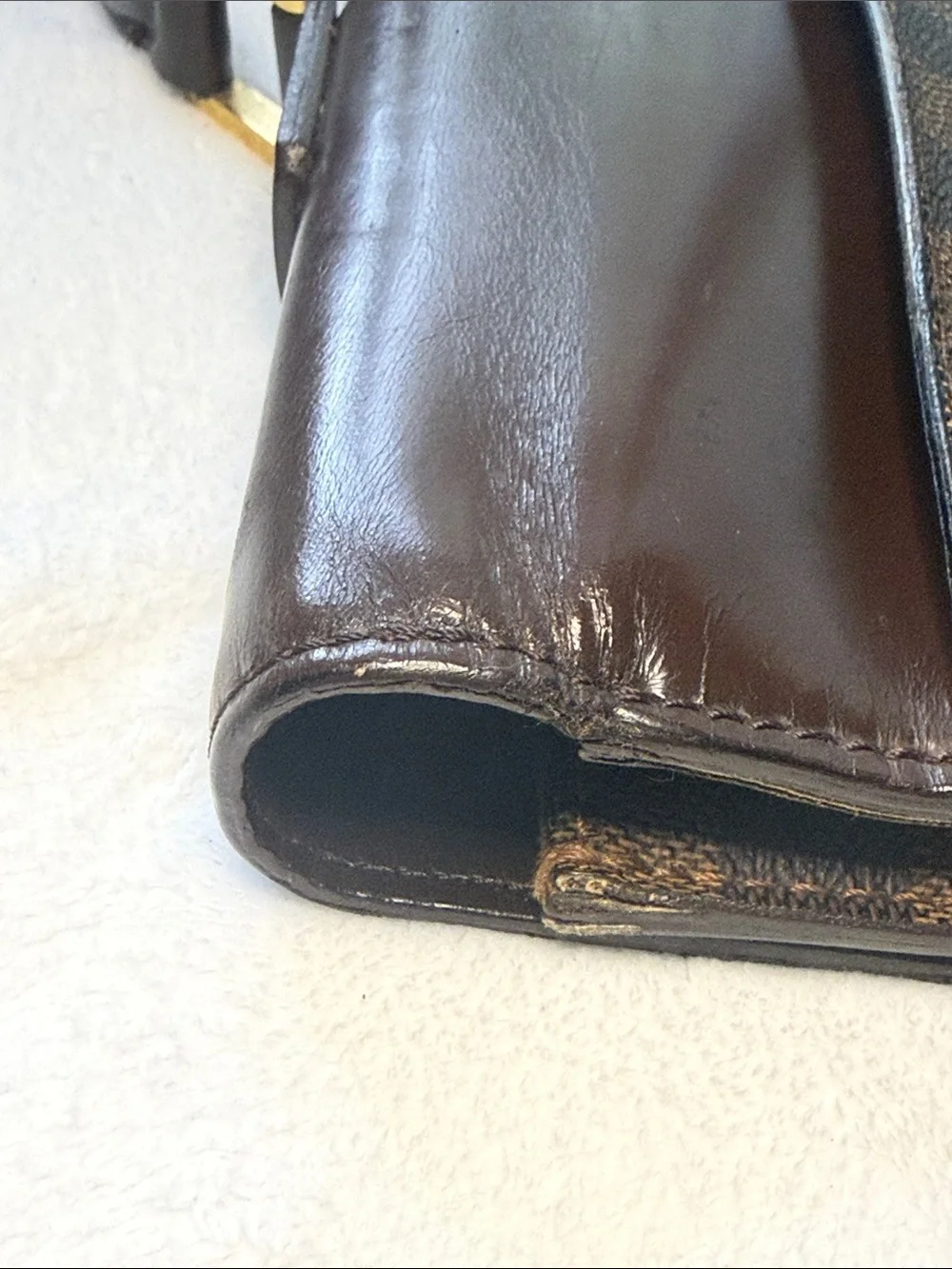 Louis Vuitton Altona GM Brown Damier Canvas Shoulder Briefcase